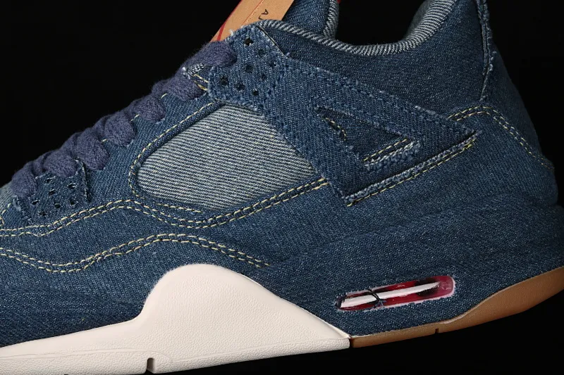 All categories Air Jordan Jordan series basketball shoes Air Jordan 4 G version Levi’s x Air Jordan 4 Denim AJ4 Joe 4 Levis joint denim blue AO2571-401